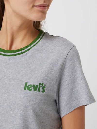 Levi's® T-Shirt mit Logo Mittelgrau 3