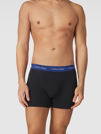 Calvin Klein Underwear Trunks mit Label-Detail im 3er-Pack Black 1