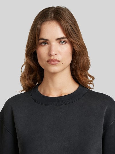 G-Star RAW relaxed fit sweatshirt van puur katoen Zwart - 3
