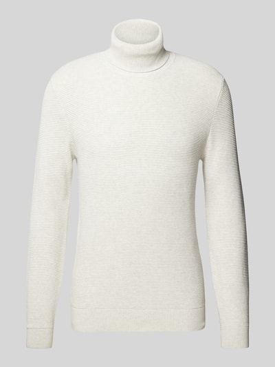 MCNEAL Strickpullover mit Rollkragen Offwhite Melange 2