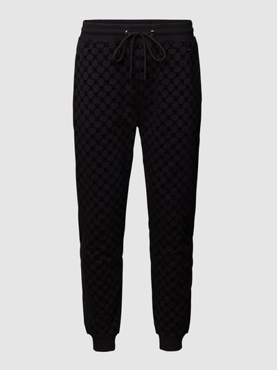 JOOP! Collection Sweatpants mit Allover-Muster Black 2