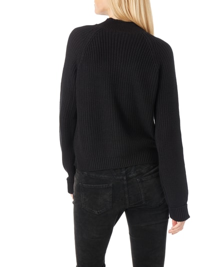 Noisy May Pullover aus Rippenstrick Black 5