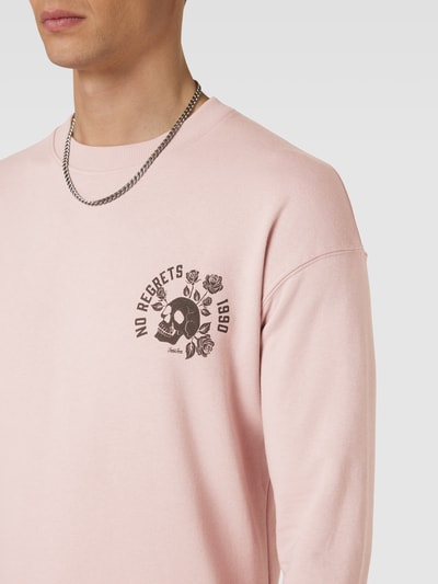 Jack & Jones Sweatshirt met motiefprint, model 'INK' Oudroze - 3