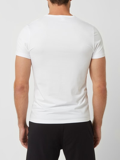 HOM T-Shirt mit Modal-Anteil  Weiss 5