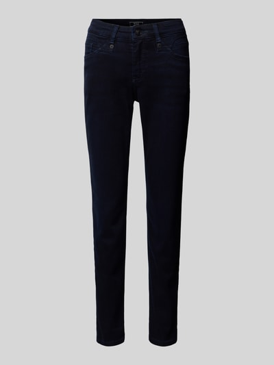 MAC Slim Fit Jeans mit 5-Pocket-Design Modell 'Rich' Dunkelblau 2