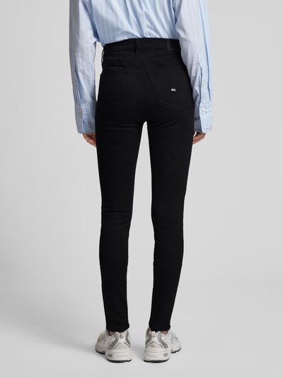 Tommy Jeans Skinny fit jeans in 5-pocketmodel, model 'NORA' Zwart - 5