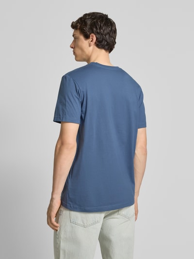 Calvin Klein Jeans T-shirt met labelprint Blauw - 5