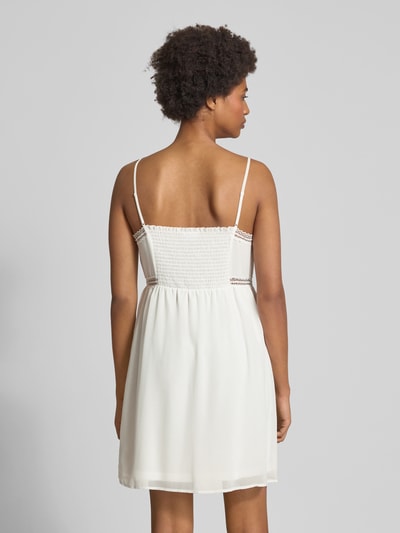 Noisy May Minikleid mit Spitze und Spaghettiträgern Modell 'FAIRY' Weiss 5
