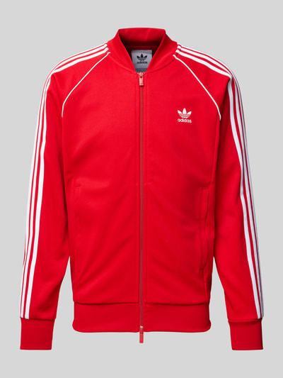 adidas Originals Trainingsjacke mit Zweiwege-Reißverschluss Rot 1