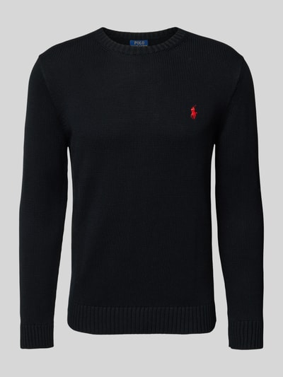 Polo Ralph Lauren Gebreide pullover met ribboorden Zwart - 2