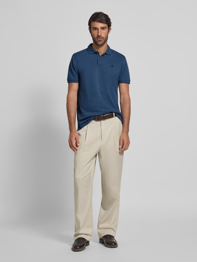 LERROS Poloshirt met labelstitching Blauw - 1