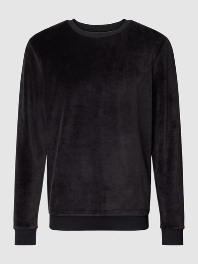 Christian Berg Men Sweatshirt van fluweel Zwart - 2