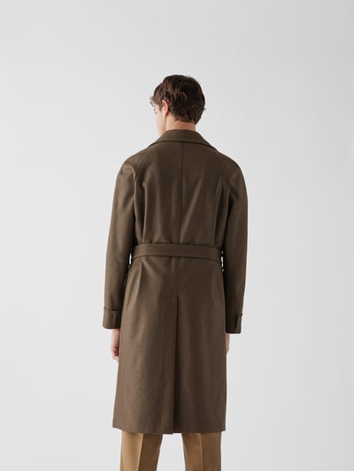 Lardini Trenchcoat aus Kaschmir-Mix Dunkelgruen 5