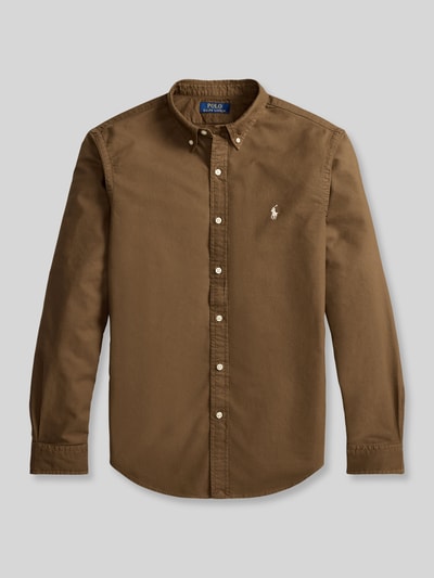 Polo Ralph Lauren Slim Fit Freizeithemd aus reiner Baumwolle ' Mittelbraun 2