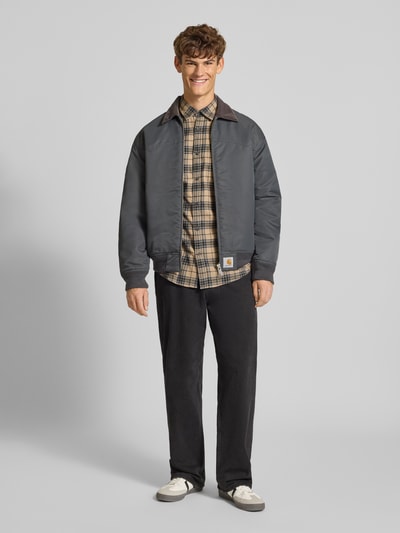 Jack & Jones Regular Fit Freizeithemd mit Kentkragen Modell 'JAMES' Beige 1