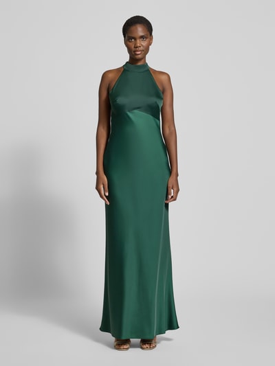 Laona Slim Fit Abendkleid mit Neckholder Dunkelgruen 4
