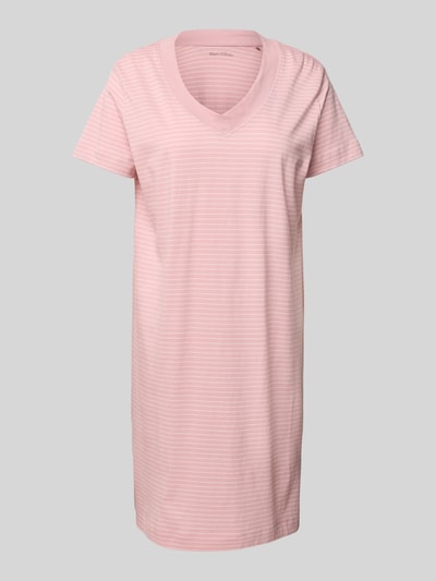 Marc O'Polo Regular Fit Nachthemd aus reiner Baumwolle Rosa 1