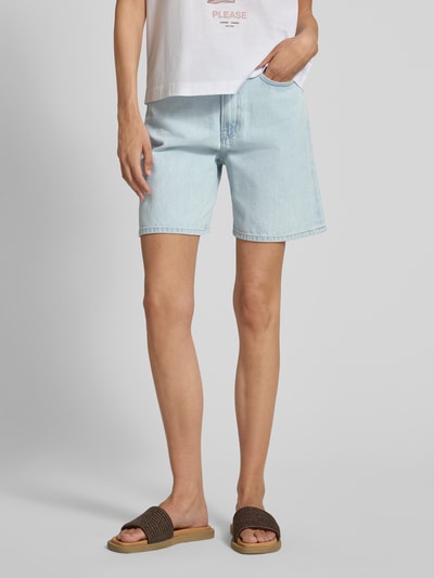 Samsøe Samsøe Korte jeans met steekzakken, model 'SASHELLY' Lichtblauw - 4