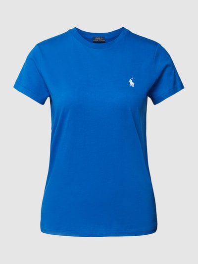 Polo Ralph Lauren T-Shirt mit Label-Stitching Royal 2