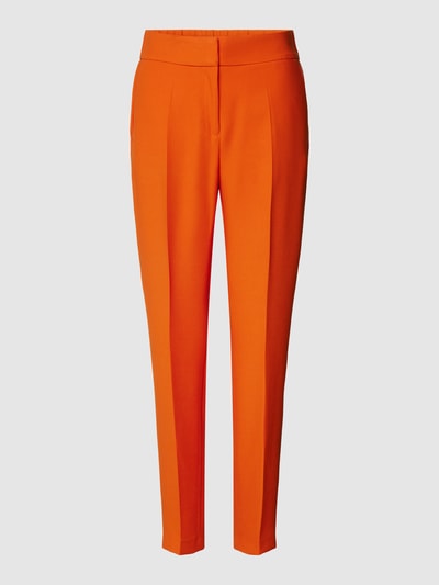 s.Oliver BLACK LABEL Stoffhose mit Bügelfalten Orange 2