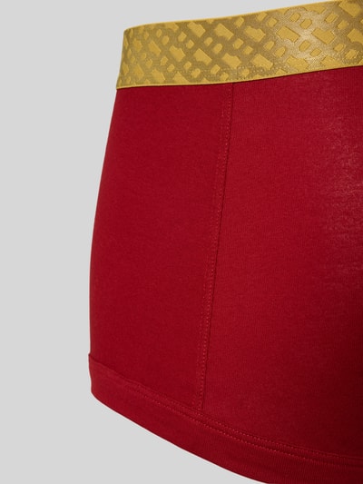 BOSS Obcisłe bokserki o kroju slim fit z czystej bawełny w zestawie 2 szt. Czerwony 2