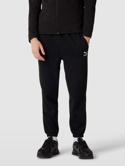 PUMA PERFORMANCE Sweatpants mit Label-Stitching Black 4