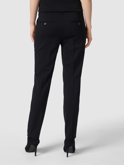 Windsor Stoffhose mit Bügelfalten Black 5