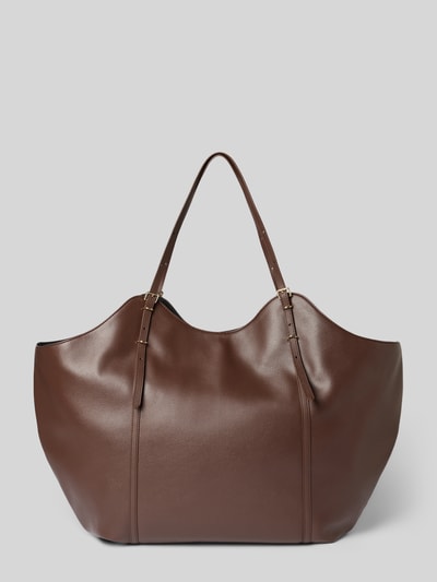 HUGO Shopper aus Lederoptik Modell 'NEEKO PN_TOTE' Dunkelbraun 4