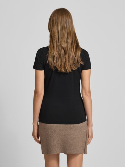 Guess T-shirt met logo en siersteentjes Zwart - 5