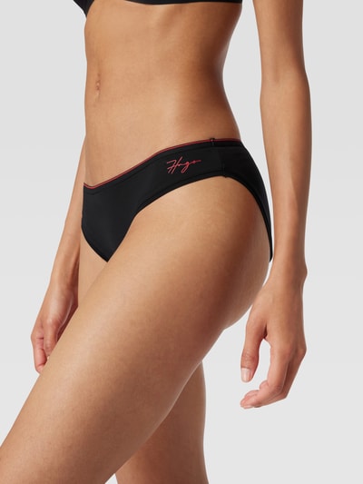 HUGO Slip mit Label-Print Modell 'BRIEF HUGO WRITING' Black 3