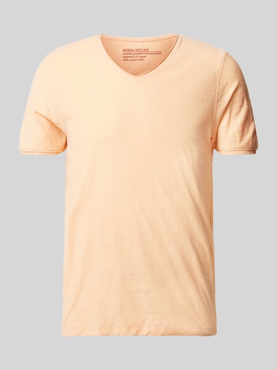 MCNEAL T-Shirt mit V-Ausschnitt Apricot 2