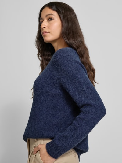 Weekend Max Mara Relaxed Fit Strickpullover aus Alpaka-Mix Modell 'GHIACCI' Marine 3