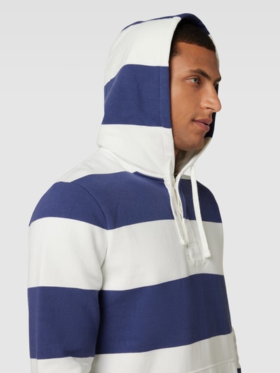 Polo Ralph Lauren Hoodie mit Streifenmuster Marine 3