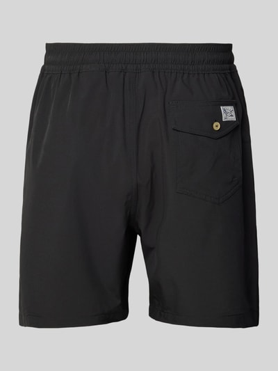 Polo Ralph Lauren Underwear Badehose mit Logo-Stitching Modell 'TRAVELER' Black 3