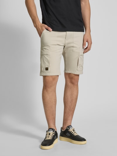 PME Legend Regular Fit Cargoshorts mit elastischem Bund Modell 'AIRYLON' Beige 4