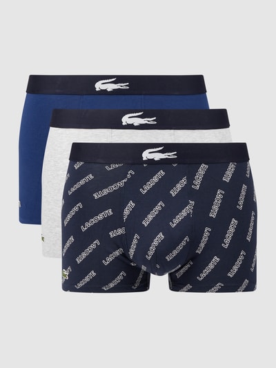 Lacoste Trunks mit Stretch-Anteil im 3er-Pack Marine 1