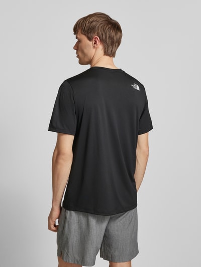 The North Face T-shirt met labelprint Zwart - 5