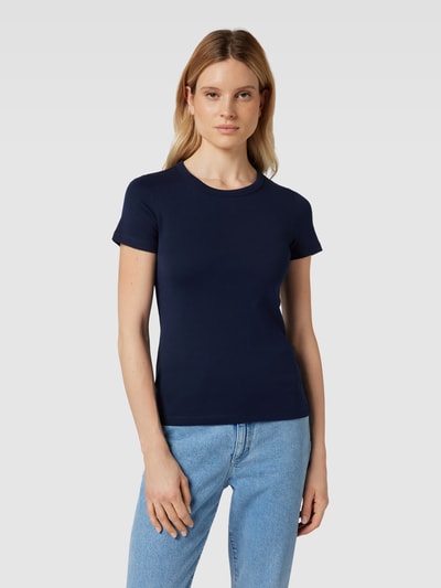 Esprit T-shirt met ronde hals Marineblauw - 4