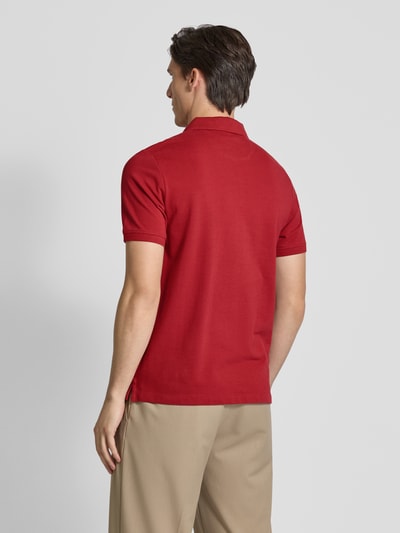 s.Oliver RED LABEL Regular Fit Poloshirt aus Baumwoll-Piqué Rot 5