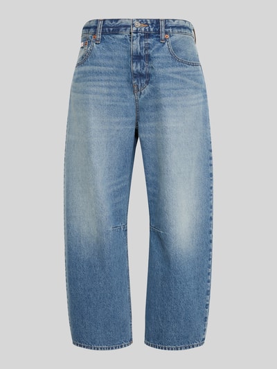 Calvin Klein Jeans Jeansy barrel z czystej bawełny Ciemnoniebieski 2