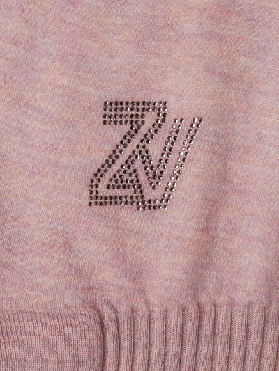 Zadig & Voltaire Pullover aus Kaschmir Modell 'Brumy' Rosa 4