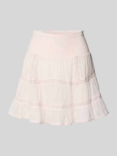 Neo Noir Minirock mit elastischem Bund Modell 'Robby' Pink 2