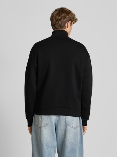 REVIEW Bluza ze stójką i zamkiem błyskawicznym Czarny 5