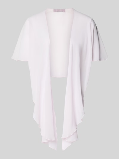 Produktfoto, Bolero mit offener Vorderseite von Christian Berg Cocktail z szyfonu, luźny krój, półprzezroczysty materiał, z krótkim rękawem, długość tyłu w rozmiarze S: 41 cm