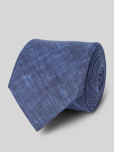 Cinque Krawatte mit Einstecktuch Modell 'TAOIMINA' Bleu 2