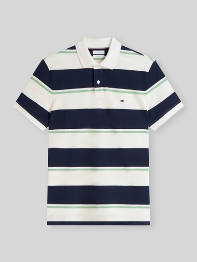Tommy Hilfiger Regular Fit Poloshirt aus Baumwoll-Mix Marine 2