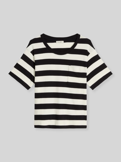 Marc O'Polo Loose Fit T-Shirt aus reiner Baumwolle Marine 2