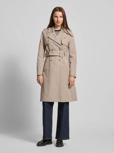 Guess Trenchcoat mit Leistentaschen Modell 'JENNY' Stein 1