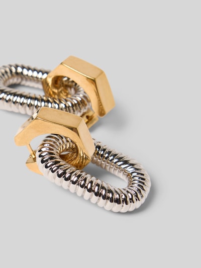 Rabanne Ohrringe mit Steckverschluss Gold 3