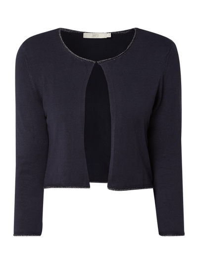 Jake*s Cocktail Bolero mit Effektgarn Marine Melange 2